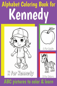 ABC Coloring Book for Kennedy