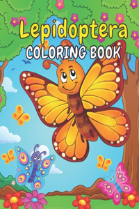 Lepidoptera Coloring Book