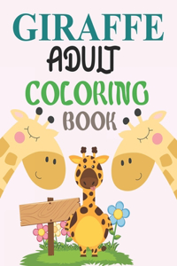 Giraffe Adult Coloring Book