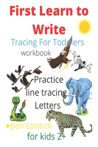 Tracing For Toddlers