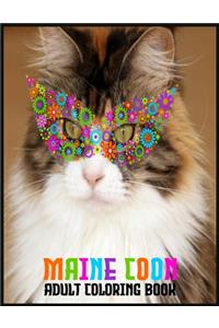 maine coon coloring book -