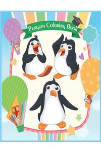Penguin Coloring Book