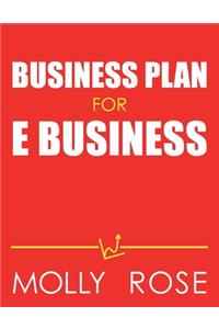 Business Plan For E Business