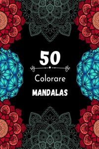 50 Colorare Mandalas