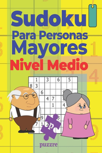 Sudoku Para Personas Mayores Nivel Medio: Juegos De Lógica