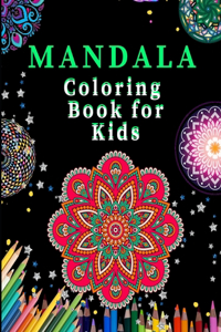 Mandala Coloring Book for kids