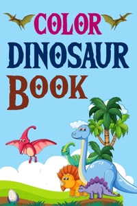 Color Dinosaur Book