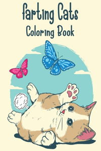 Farting Cats coloring Book