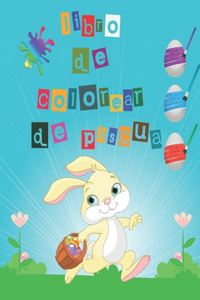 libro de colorear de pascua