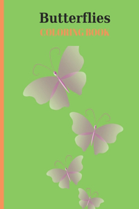 Butterflies Coloring Book