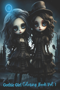 Gothic girl Coloring Book Vol. 1