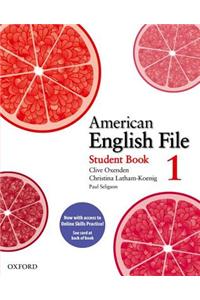 American English File: Level 1: Student Book Pack
