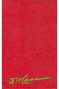 D. H. Lawrence: Dying Game 1922–1930