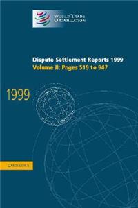 Dispute Settlement Reports 1999