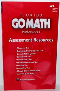 Florida Go Math: Mathematics 1 Assessment Resources
