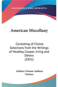 American Miscellany