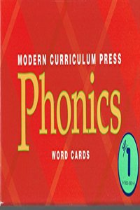 Modern Curriculum Press Plaid Phonics Word Card Set 1 2003c