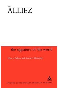 Signature of the World