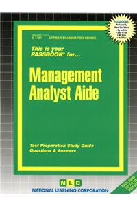 Management Analyst Aide: Passbooks Study Guide