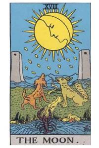 Tarot Notebook Journal - The Moon
