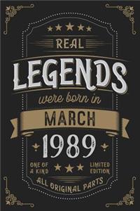 Real Legendes were born in March 1989