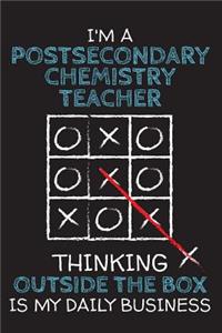 I'm a POSTSECONDARY CHEMISTRY TEACHER
