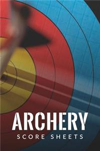 Archery Score Sheets