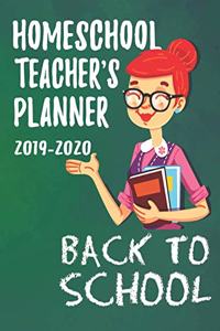 Homeschool Teacher's Planner 2019-2020 Back to School