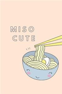Miso Cute Notebook Journal