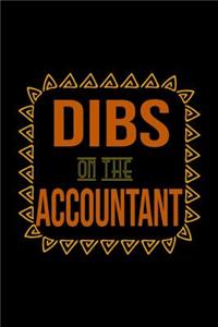 Dibs on the accountant