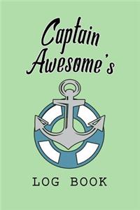 Captain Awesome's Log Book