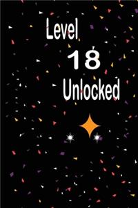 Level 18 unlocked