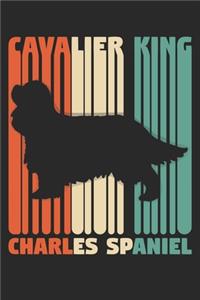 Cavalier King Charles Spaniel Journal - Vintage Cavalier King Charles Spaniel Notebook - Gift for Dog Lovers