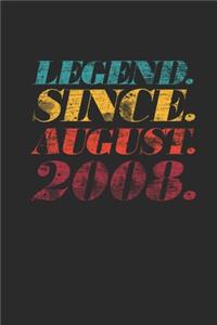 Legend Since August 2008