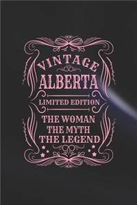 Vintage Alberta Limited Edition the Woman the Myth the Legend