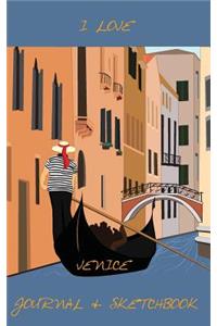 I Love Venice Journal & Sketchbook