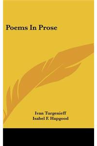 Poems in Prose
