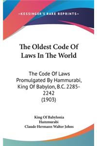 Oldest Code Of Laws In The World