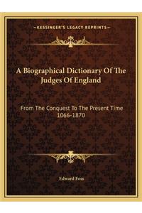 Biographical Dictionary of the Judges of England