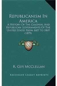 Republicanism In America