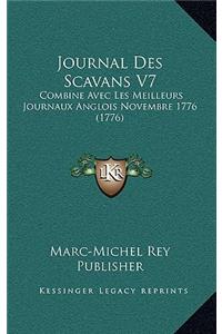 Journal Des Scavans V7