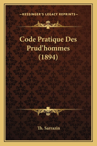Code Pratique Des Prud'hommes (1894)