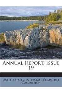 Annual Report, Issue 19