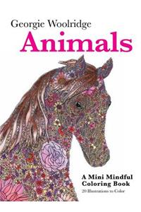 Animals: A Mini Mindful Coloring Book