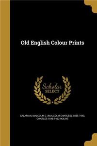 Old English Colour Prints