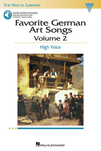 Favorite German Art Songs - Volume 2 Book/Online Audio