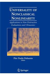 Universality of Nonclassical Nonlinearity