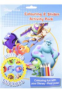 Disney Pixar Colouring and Sticker Activity Pack