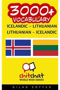 3000+ Icelandic - Lithuanian Lithuanian - Icelandic Vocabulary