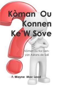 Kòman Ou Konnen Ke'w Sove